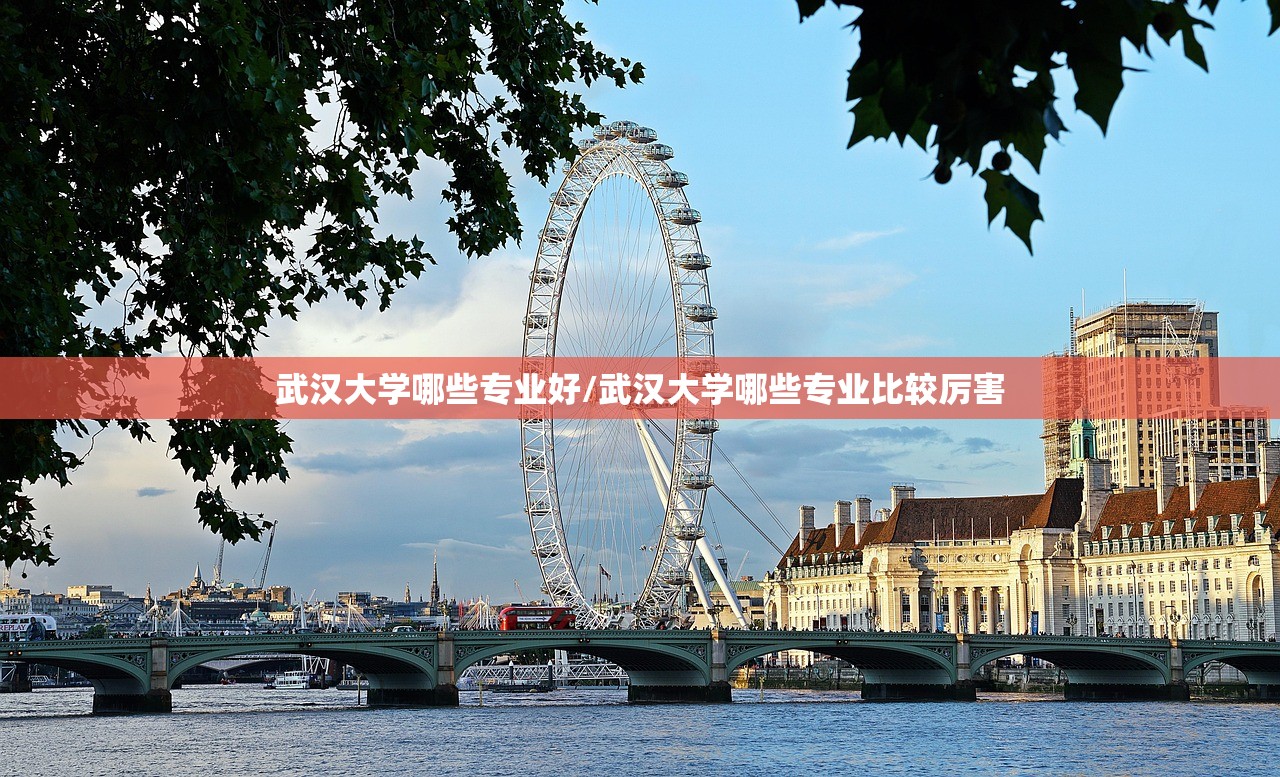 武汉大学哪些专业好/武汉大学哪些专业比较厉害