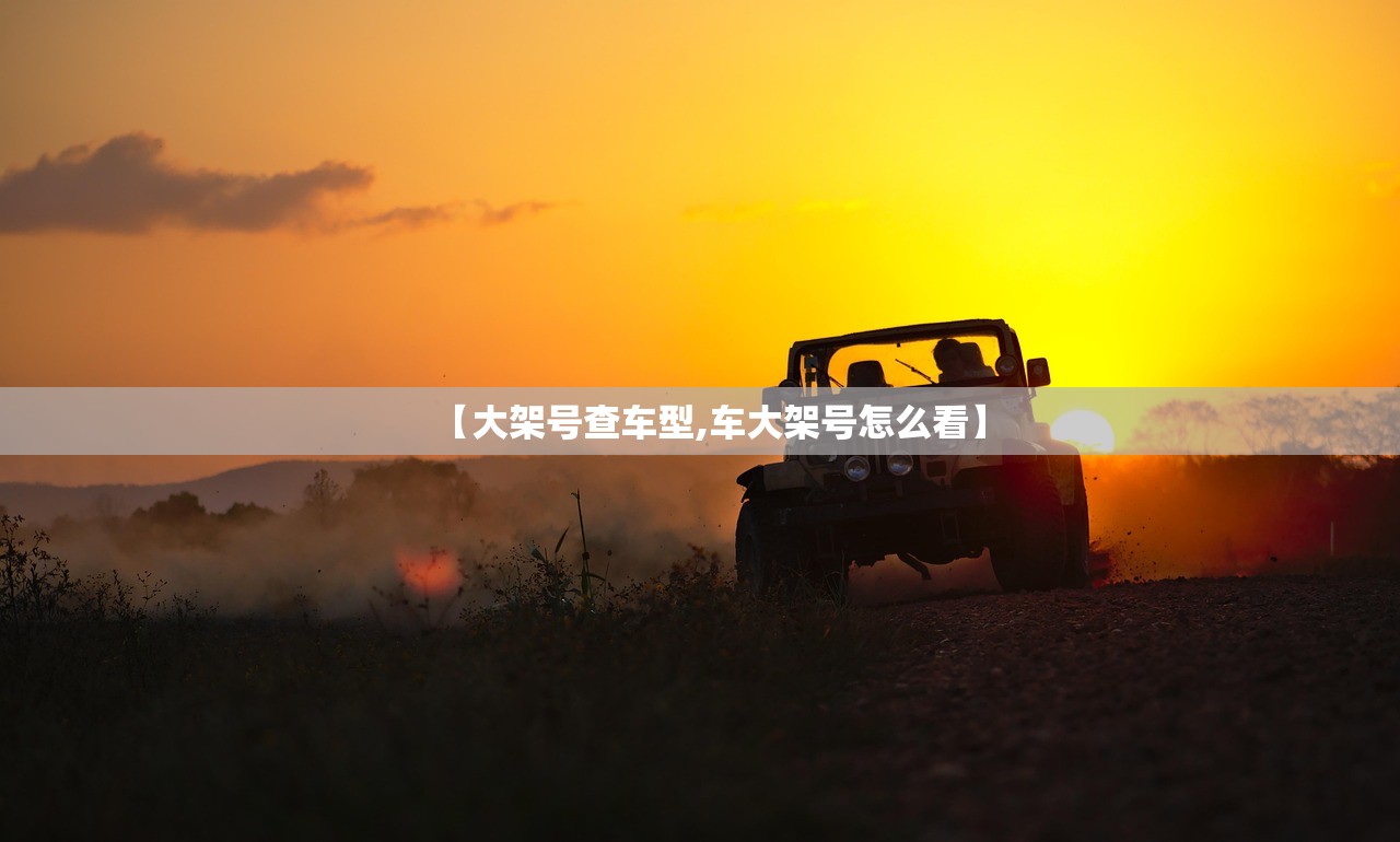 【大架号查车型,车大架号怎么看】