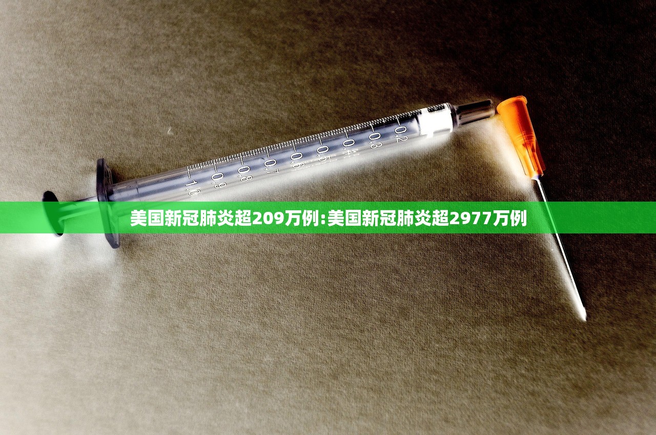 美国新冠肺炎超209万例:美国新冠肺炎超2977万例
