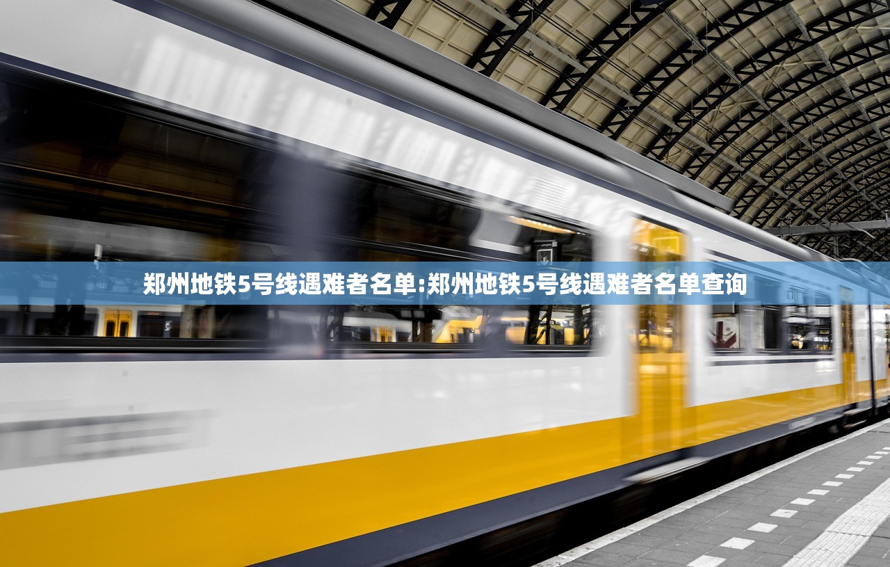 郑州地铁5号线遇难者名单:郑州地铁5号线遇难者名单查询