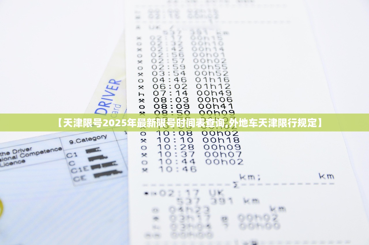 【天津限号2025年最新限号时间表查询,外地车天津限行规定】