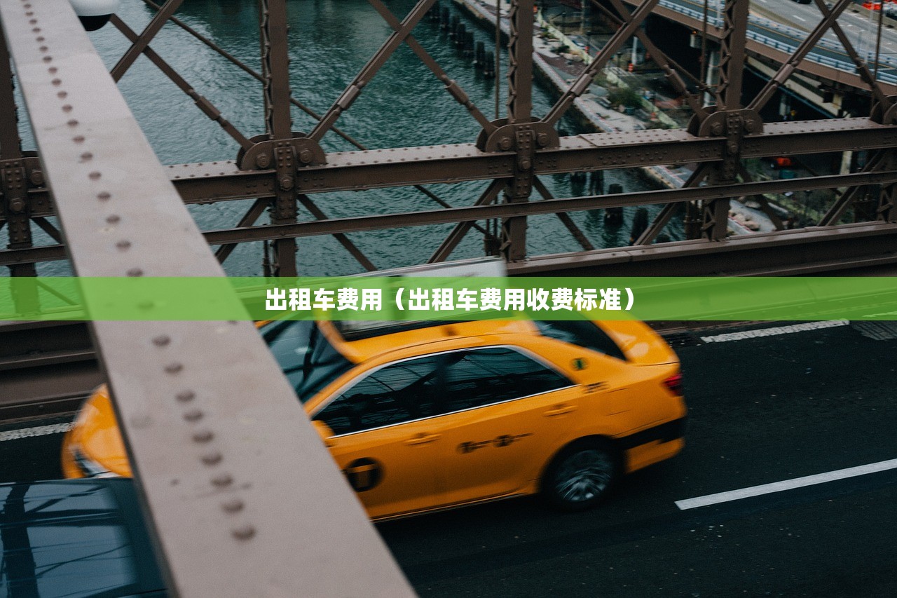 出租车费用（出租车费用收费标准）