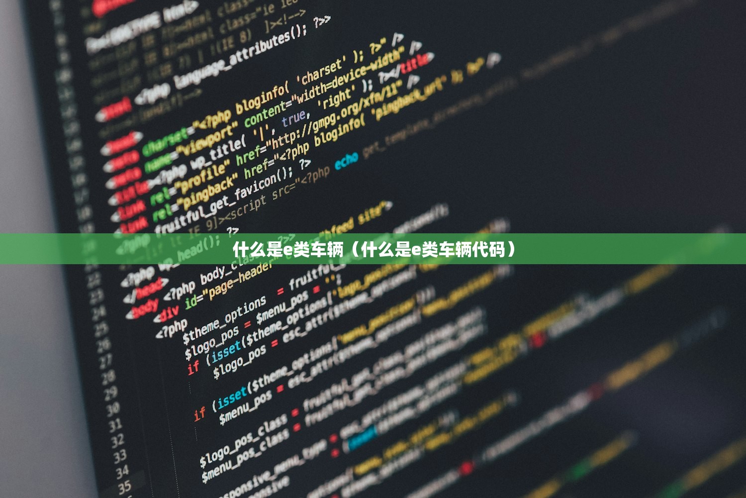 什么是e类车辆(什么是e类车辆代码) 什么是e类车辆(什么是e类车辆代码)