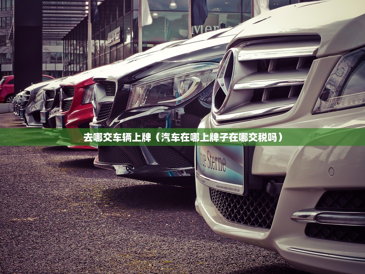去哪交车辆上牌（汽车在哪上牌子在哪交税吗）