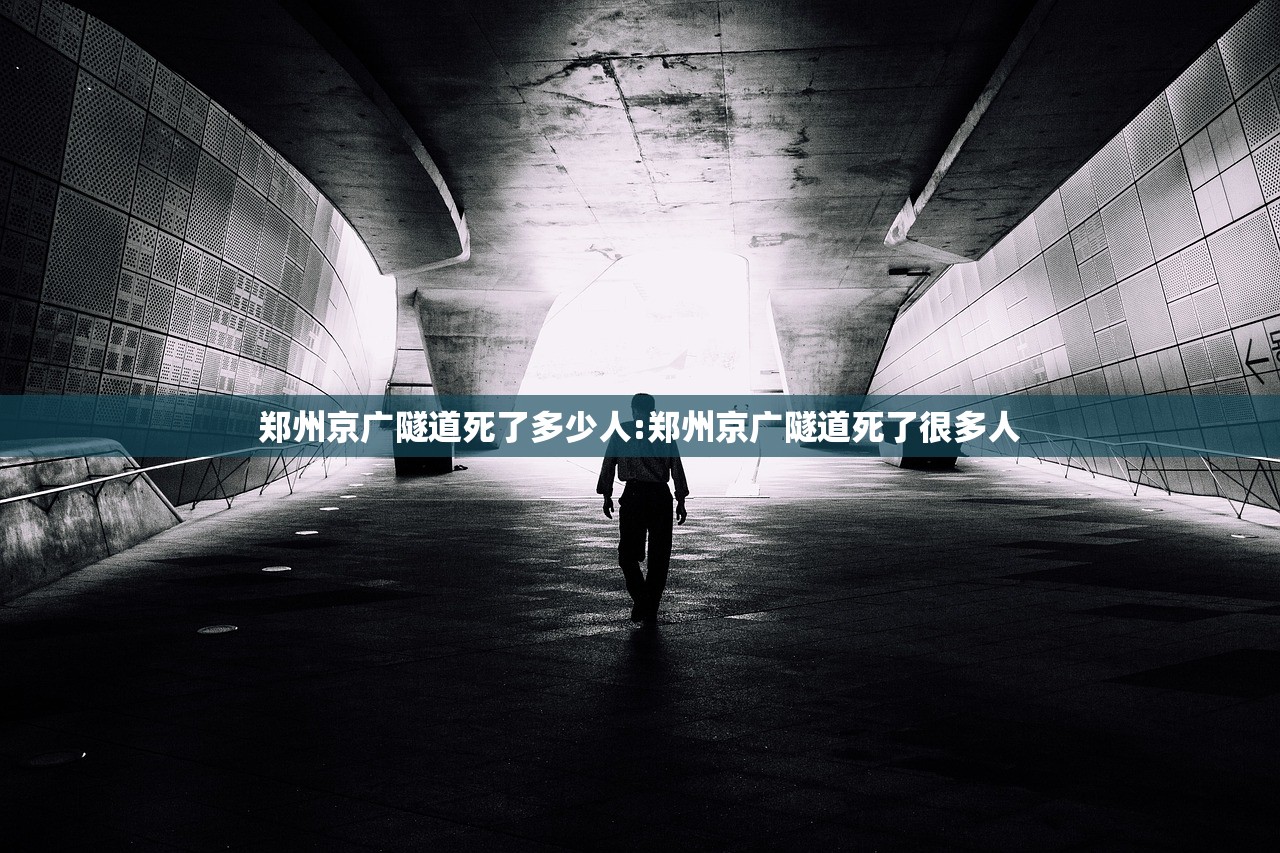 郑州京广隧道死了多少人:郑州京广隧道死了很多人 郑州京广隧道死了多少人:郑州京广隧道死了很多人