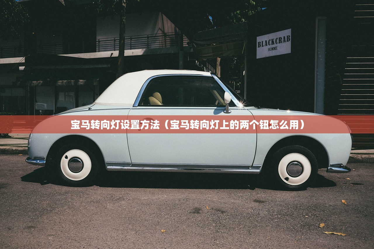 宝马转向灯设置方法（宝马转向灯上的两个钮怎么用）