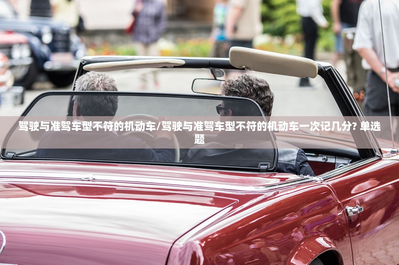 驾驶与准驾车型不符的机动车/驾驶与准驾车型不符的机动车一次记几分? 单选题