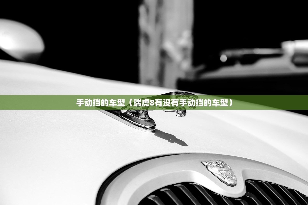 手动挡的车型（瑞虎8有没有手动挡的车型）