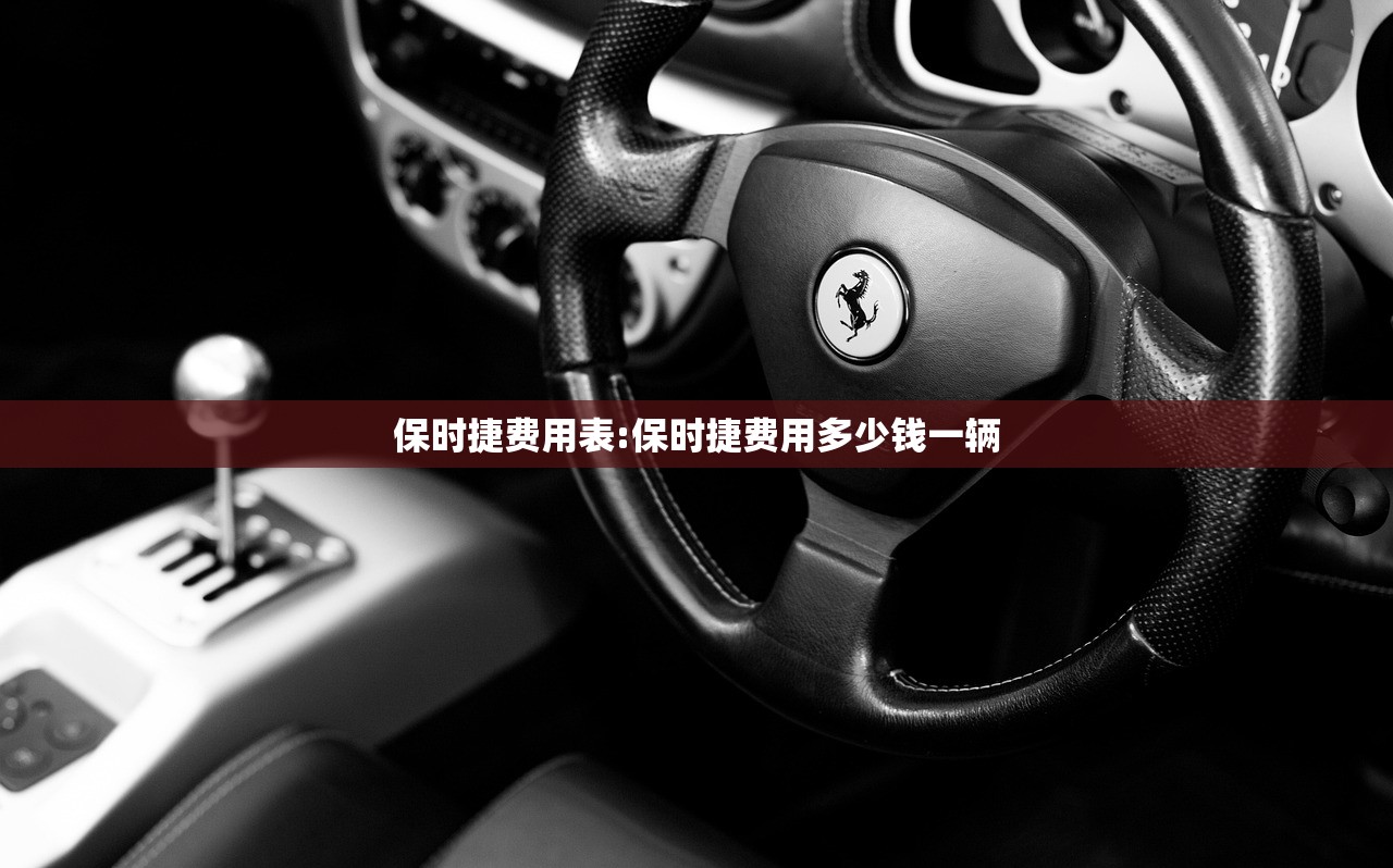 保时捷费用表:保时捷费用多少钱一辆