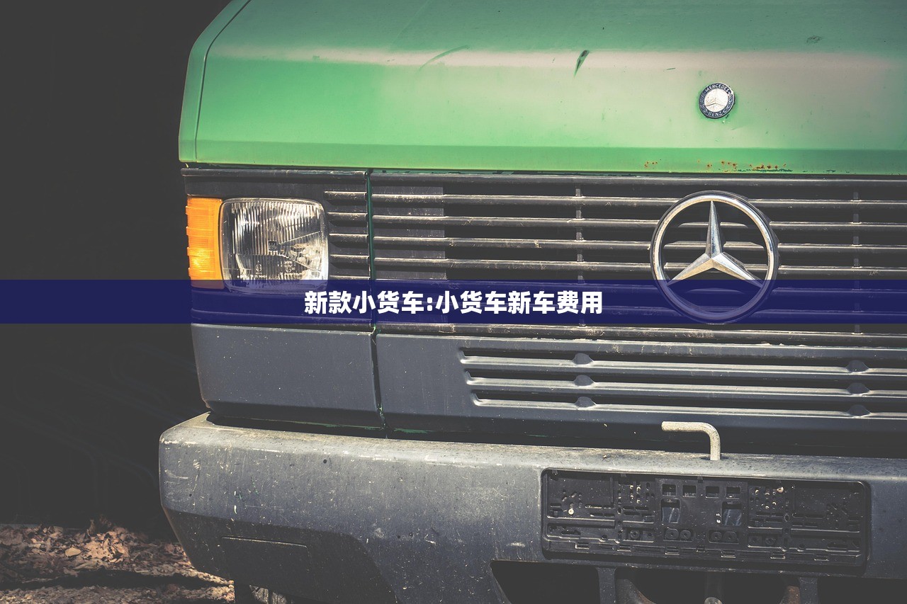 新款小货车:小货车新车费用