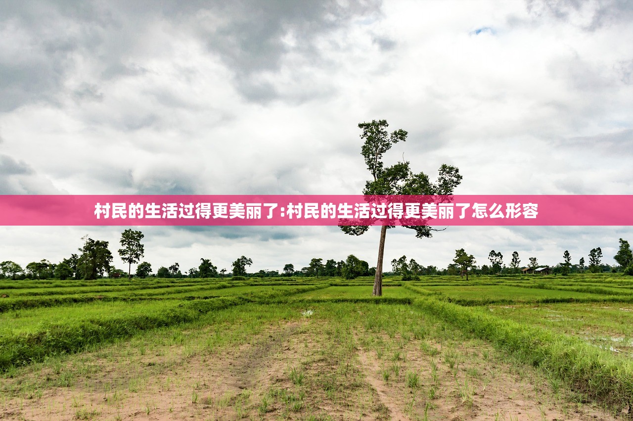 村民的生活过得更美丽了:村民的生活过得更美丽了怎么形容