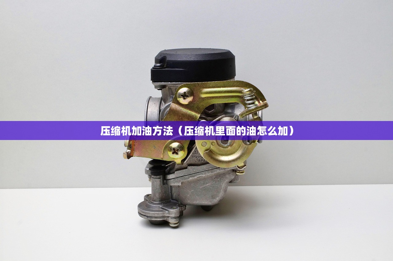 压缩机加油方法（压缩机里面的油怎么加）