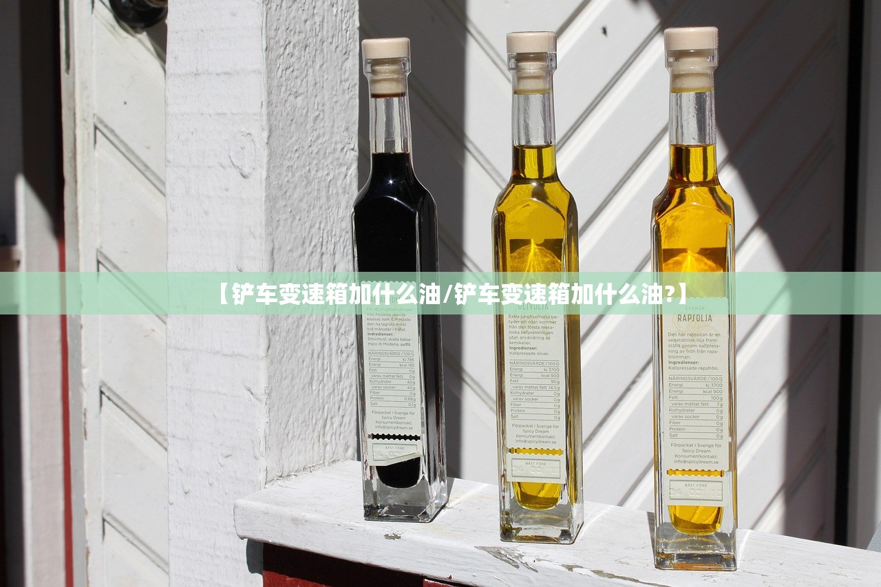【铲车变速箱加什么油/铲车变速箱加什么油?】