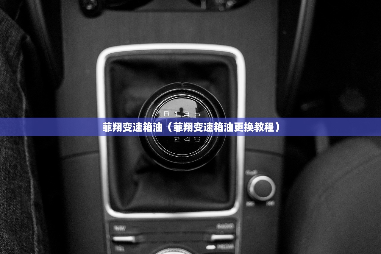 菲翔变速箱油（菲翔变速箱油更换教程）