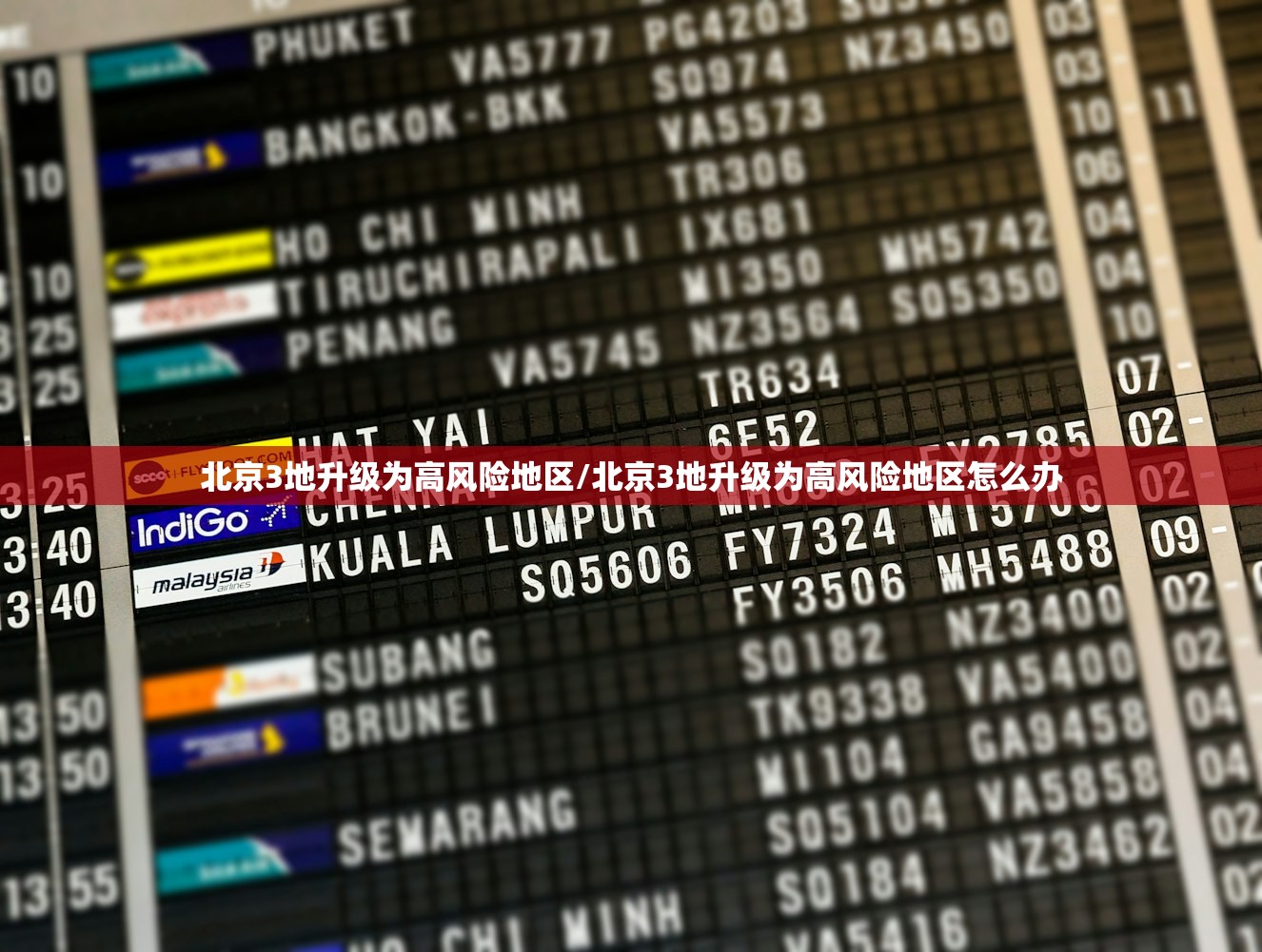 北京3地升级为高风险地区/北京3地升级为高风险地区怎么办