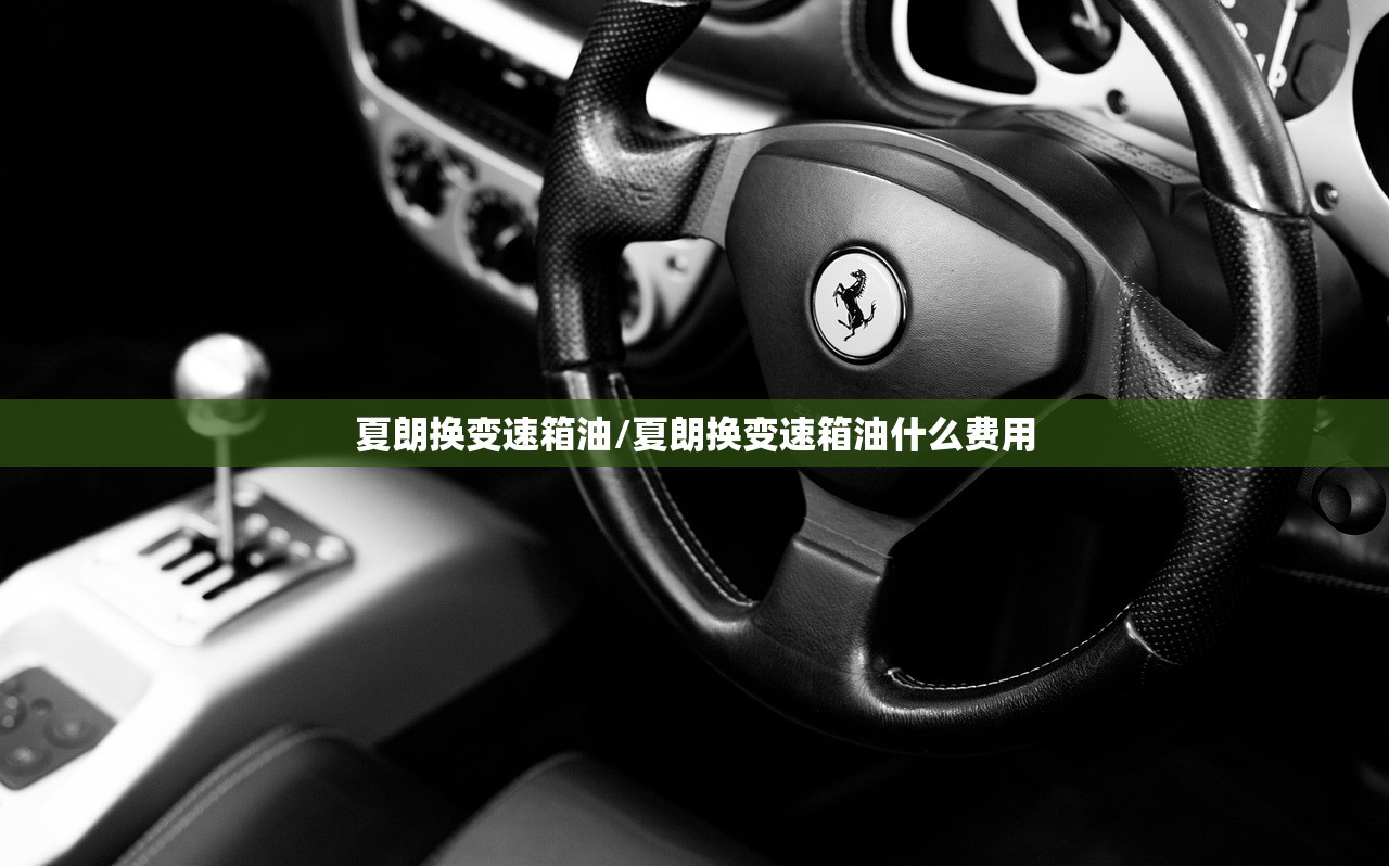 夏朗换变速箱油/夏朗换变速箱油什么费用