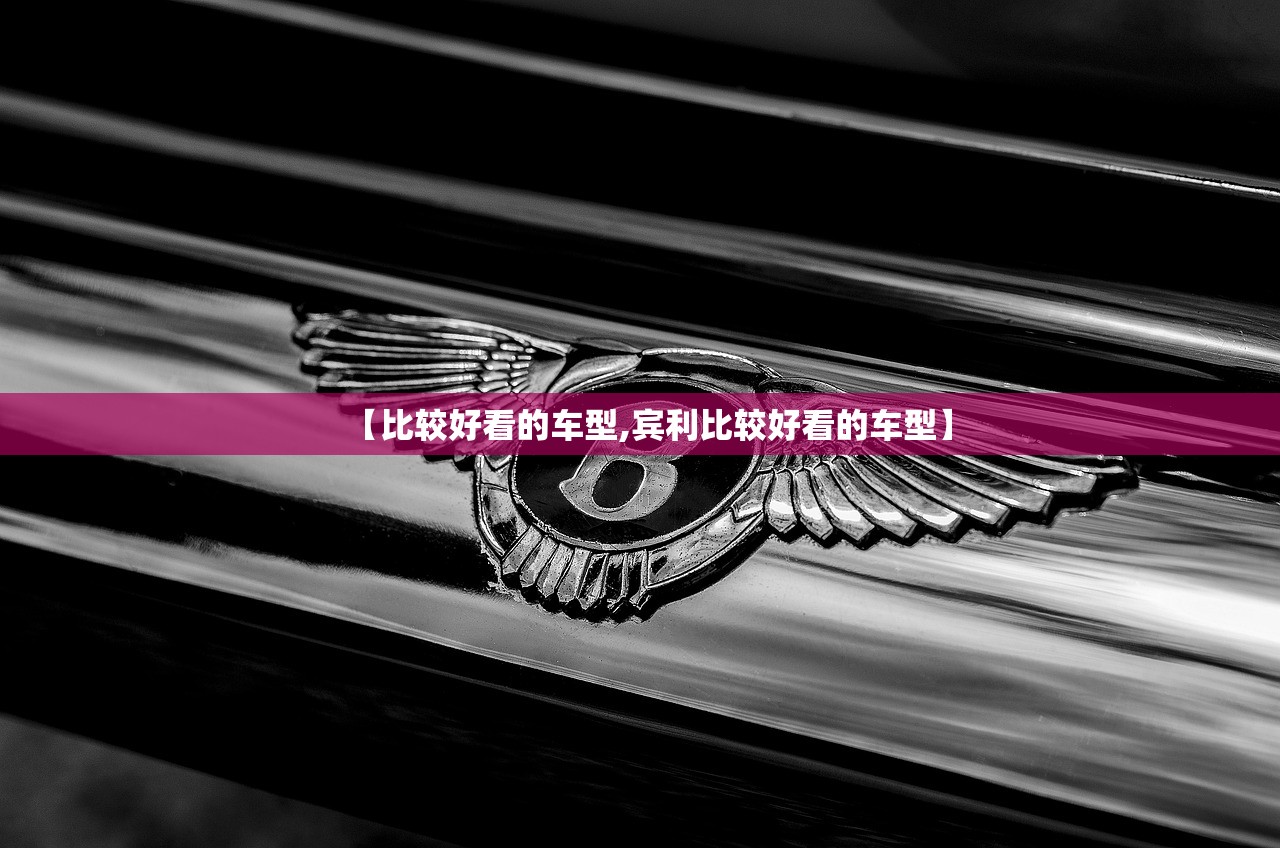 【比较好看的车型,宾利比较好看的车型】