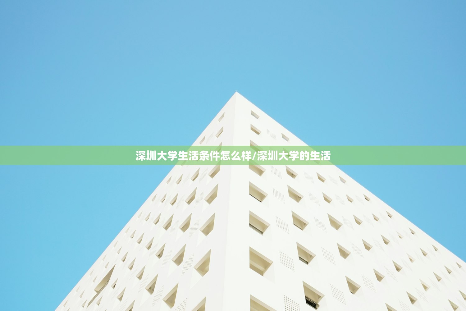 深圳大学生活条件怎么样/深圳大学的生活