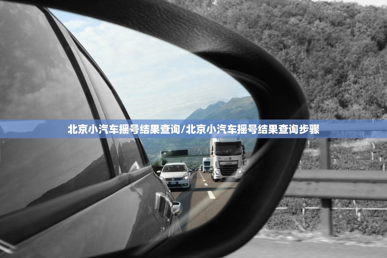 北京小汽车摇号结果查询/北京小汽车摇号结果查询步骤