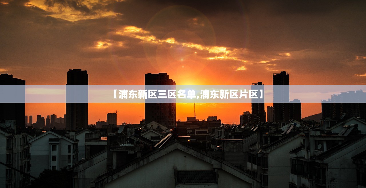 【浦东新区三区名单,浦东新区片区】