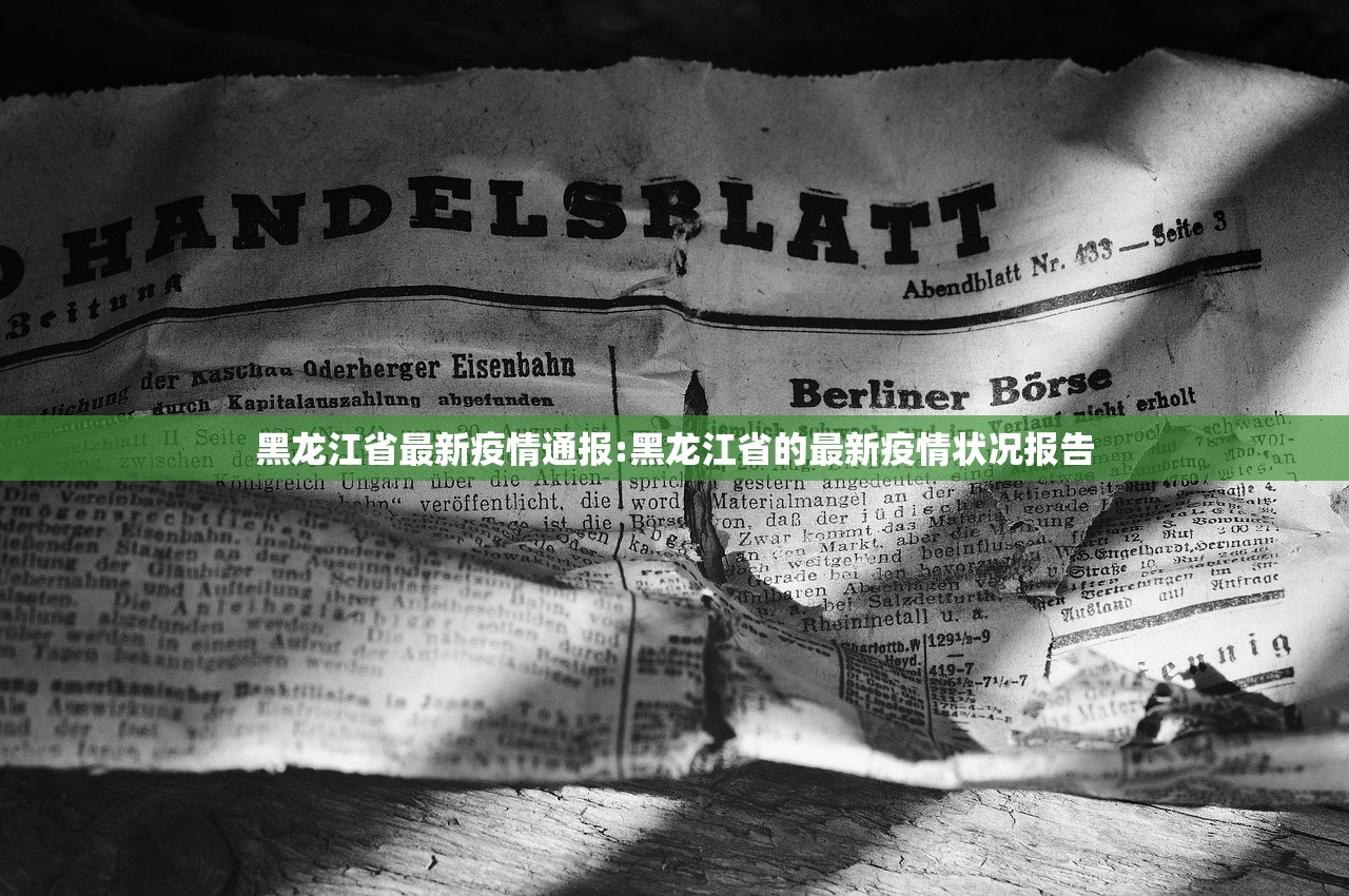 黑龙江省最新疫情通报:黑龙江省的最新疫情状况报告