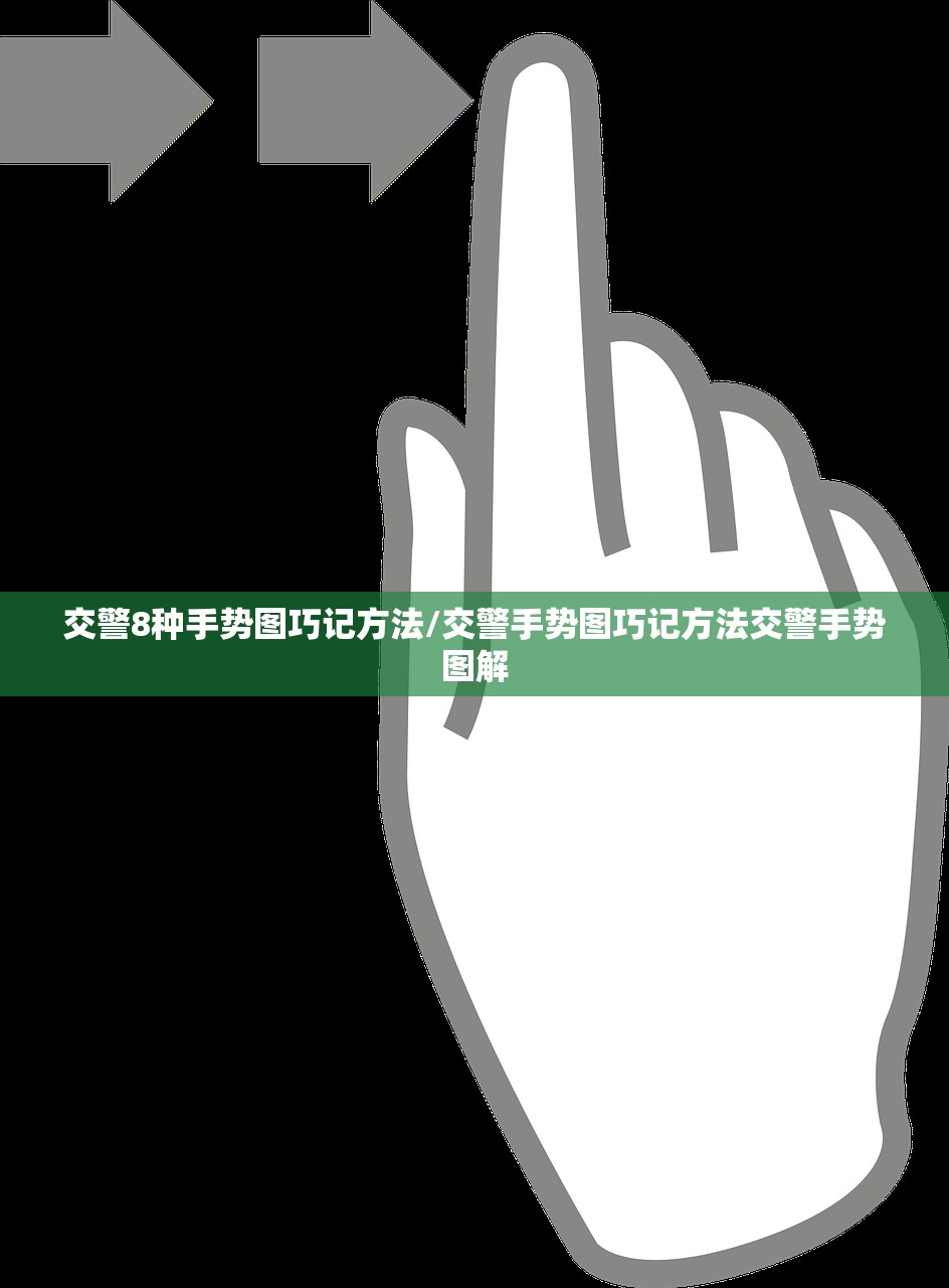 交警8种手势图巧记方法/交警手势图巧记方法交警手势图解