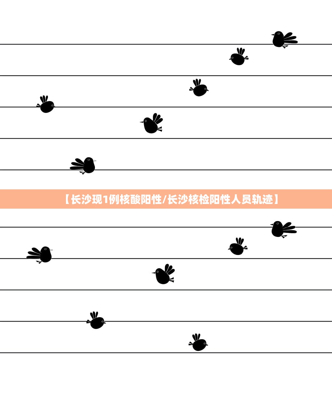 【长沙现1例核酸阳性/长沙核检阳性人员轨迹】