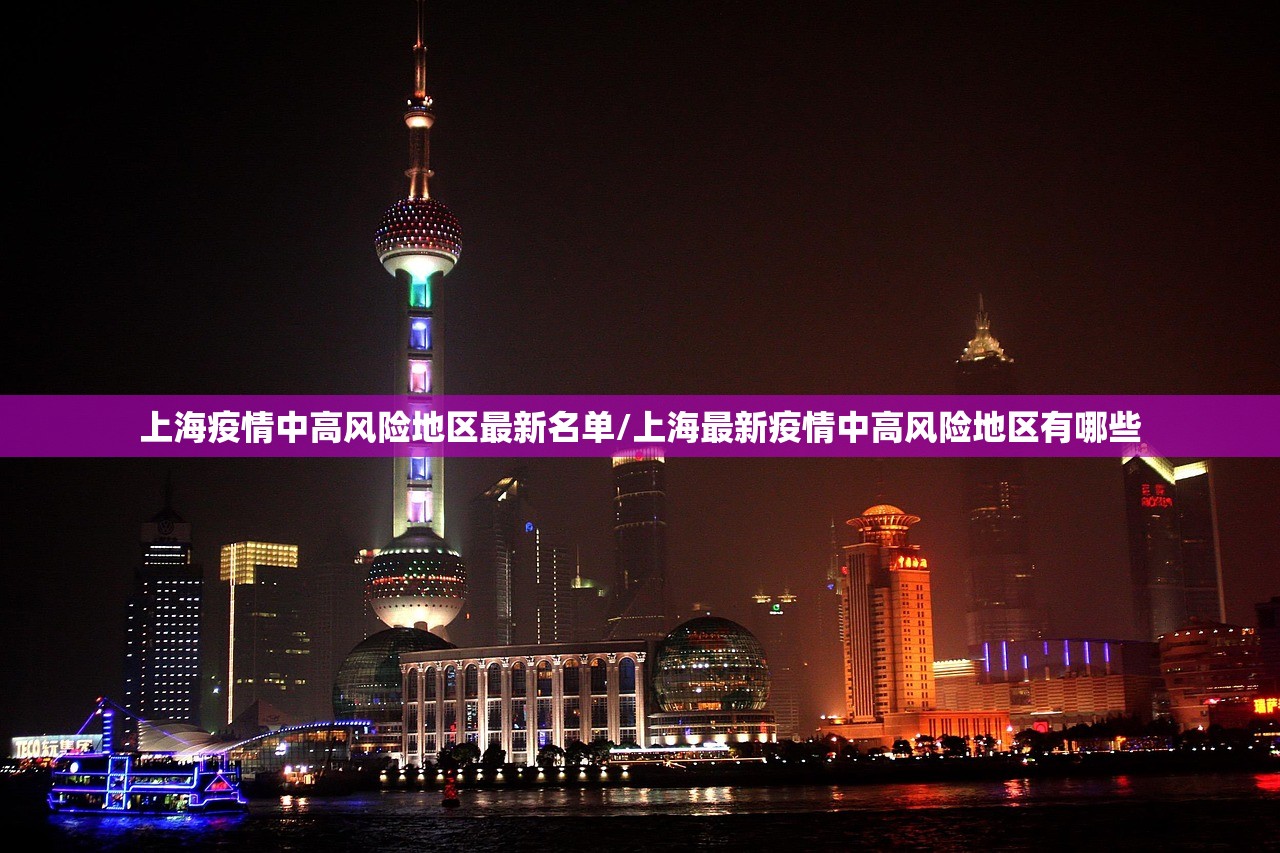 上海疫情中高风险地区最新名单/上海最新疫情中高风险地区有哪些