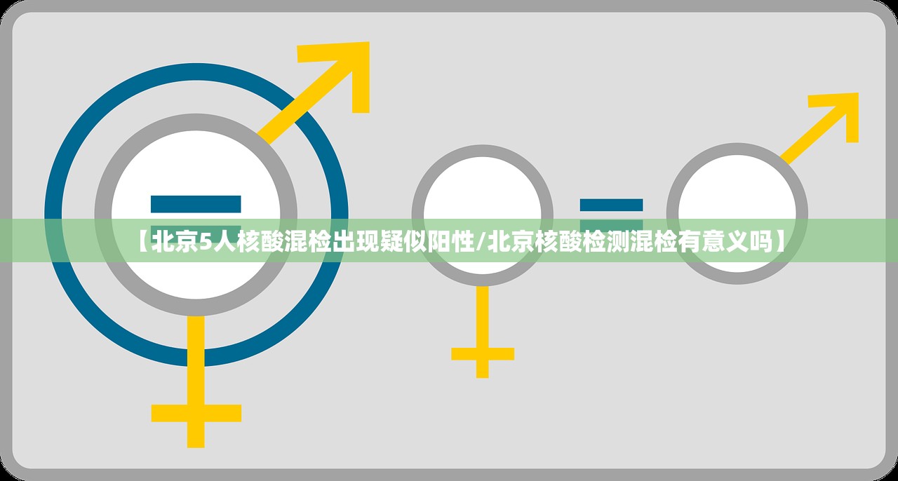 【北京5人核酸混检出现疑似阳性/北京核酸检测混检有意义吗】