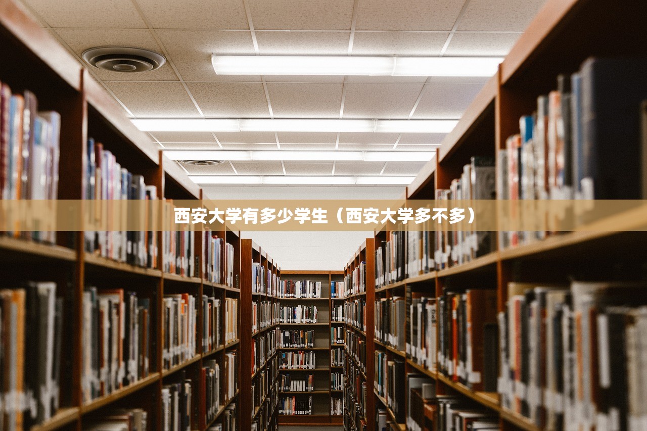 西安大学有多少学生（西安大学多不多）