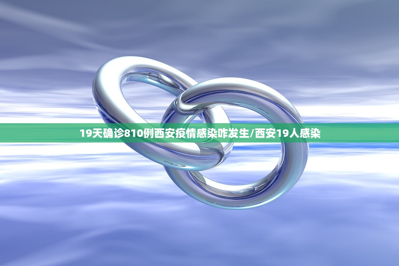 19天确诊810例西安疫情感染咋发生/西安19人感染 19天确诊810例西安疫情感染咋发生/西安19人感染