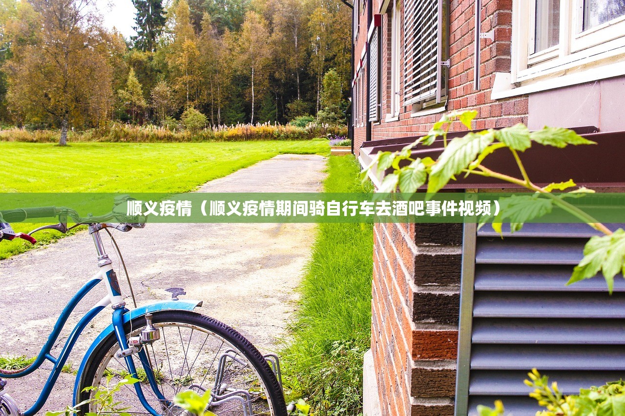 顺义疫情(顺义疫情期间骑自行车去酒吧事件视频) 顺义疫情(顺义疫情期间骑自行车去酒吧事件视频)