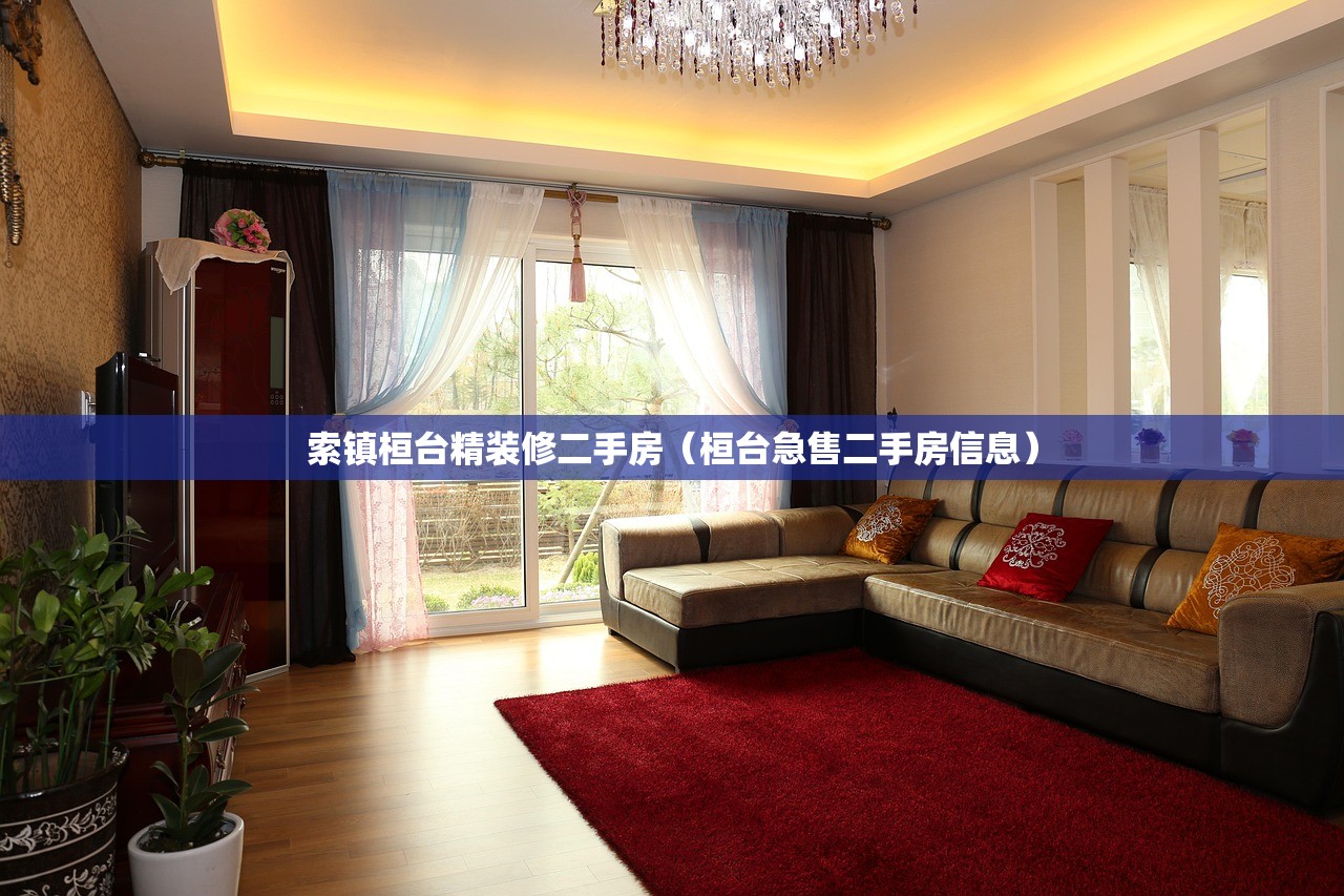 索镇桓台精装修二手房（桓台急售二手房信息）