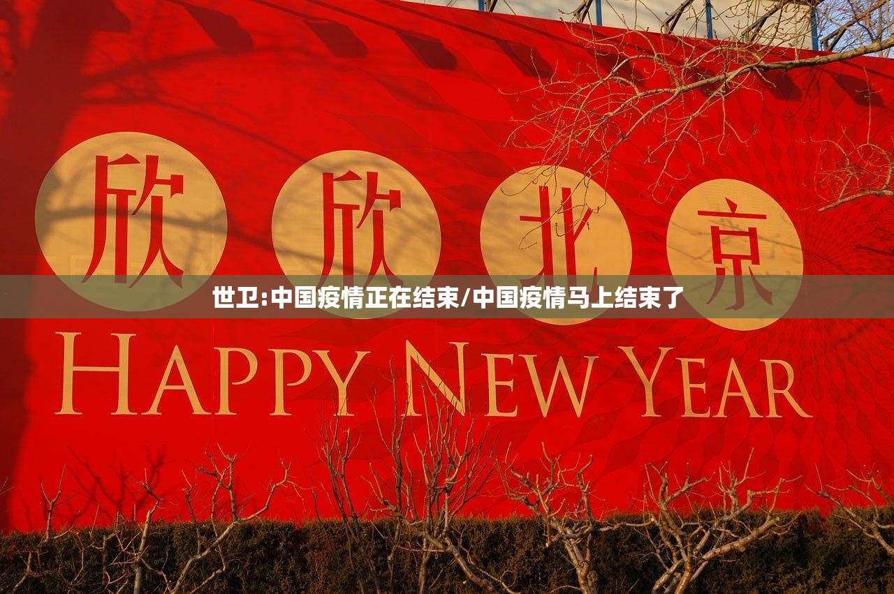 世卫:中国疫情正在结束/中国疫情马上结束了 世卫:中国疫情正在结束/中国疫情马上结束了