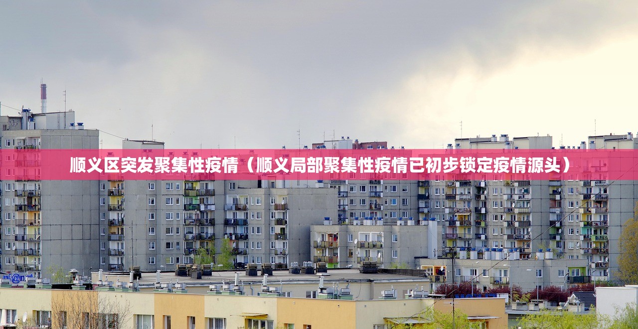 顺义区突发聚集性疫情（顺义局部聚集性疫情已初步锁定疫情源头）