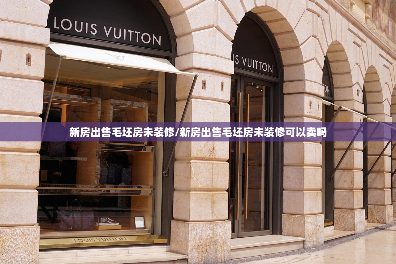 新房出售毛坯房未装修/新房出售毛坯房未装修可以卖吗