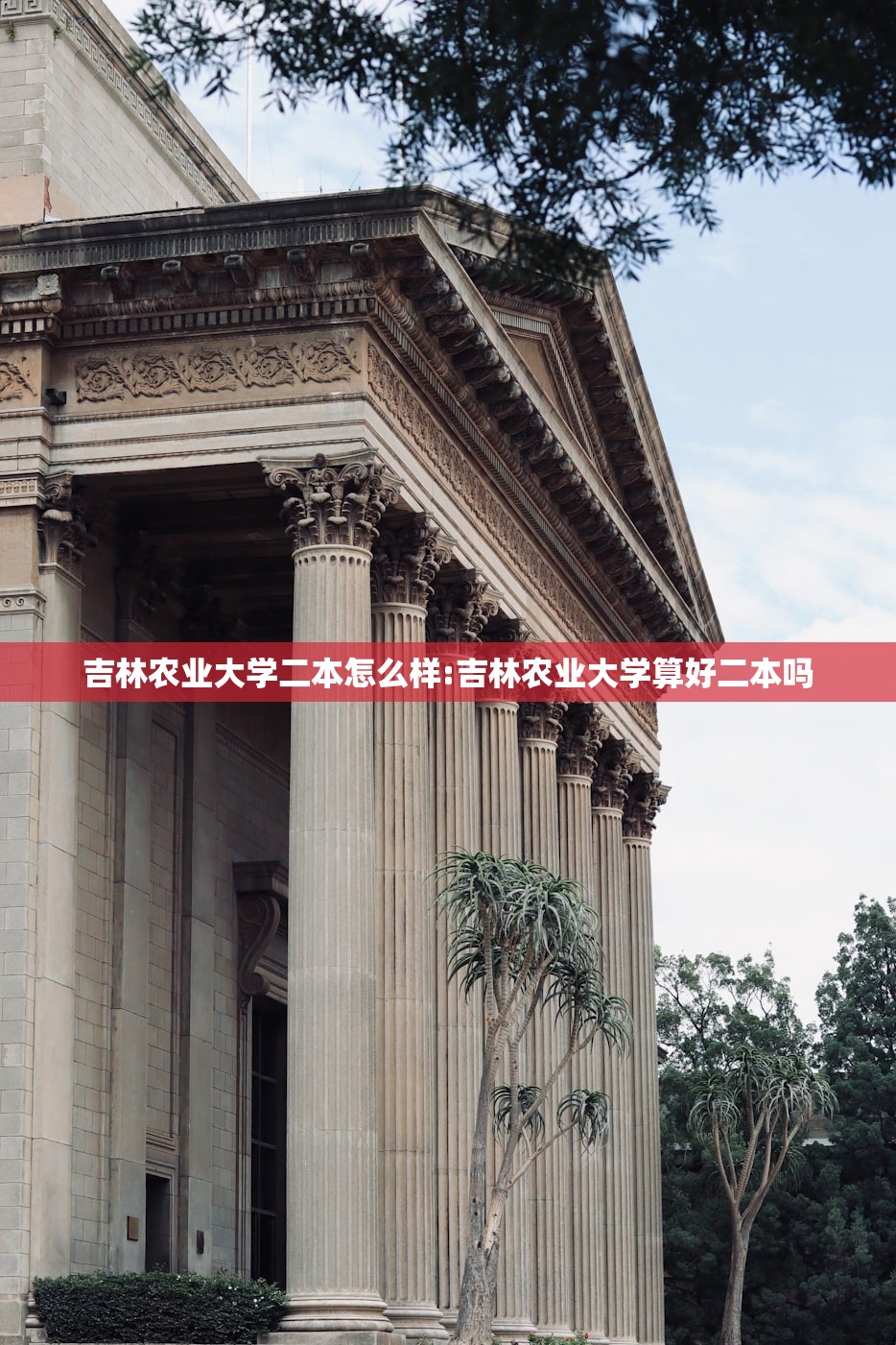 吉林农业大学二本怎么样:吉林农业大学算好二本吗