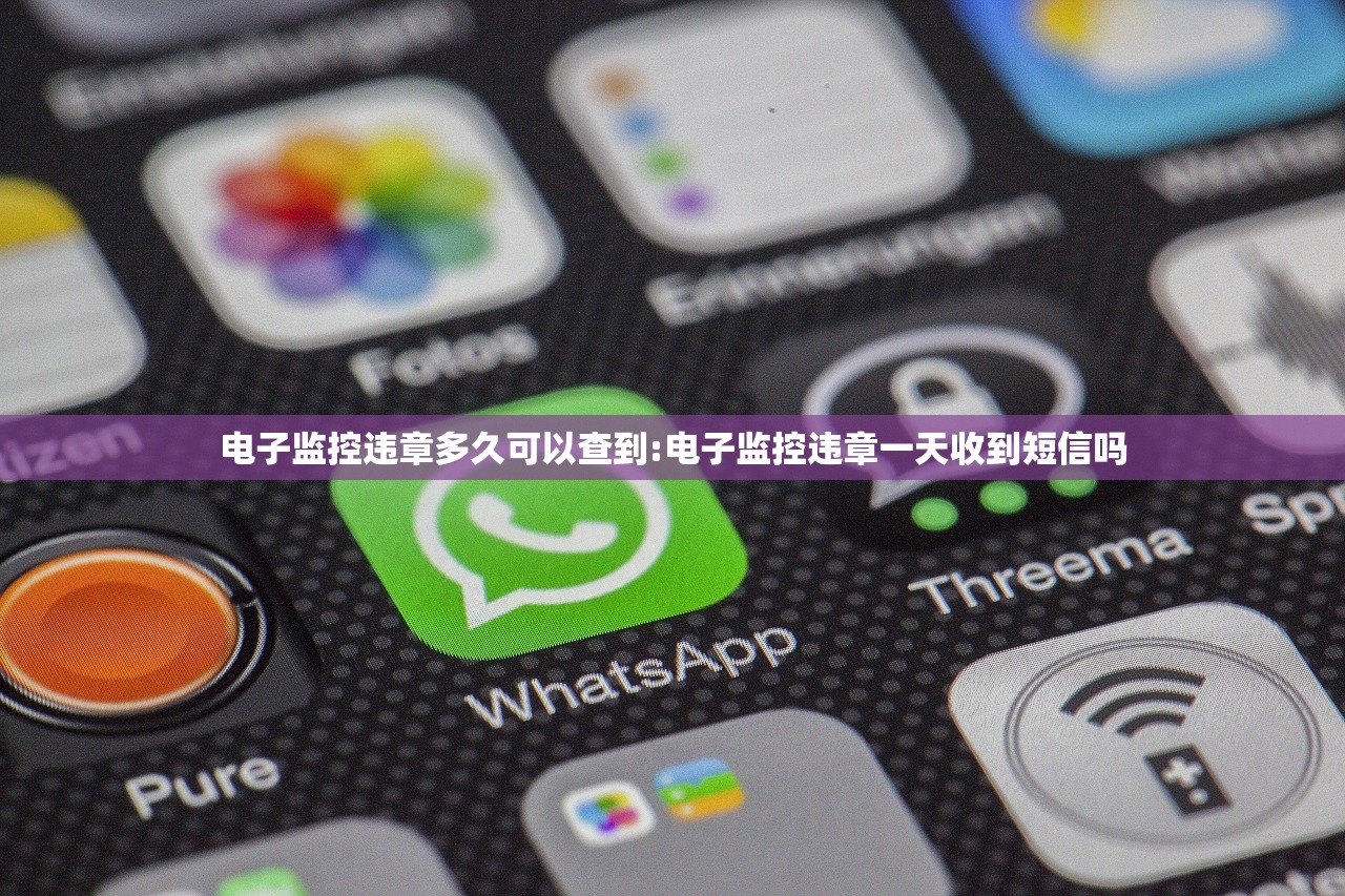 电子监控违章多久可以查到:电子监控违章一天收到短信吗