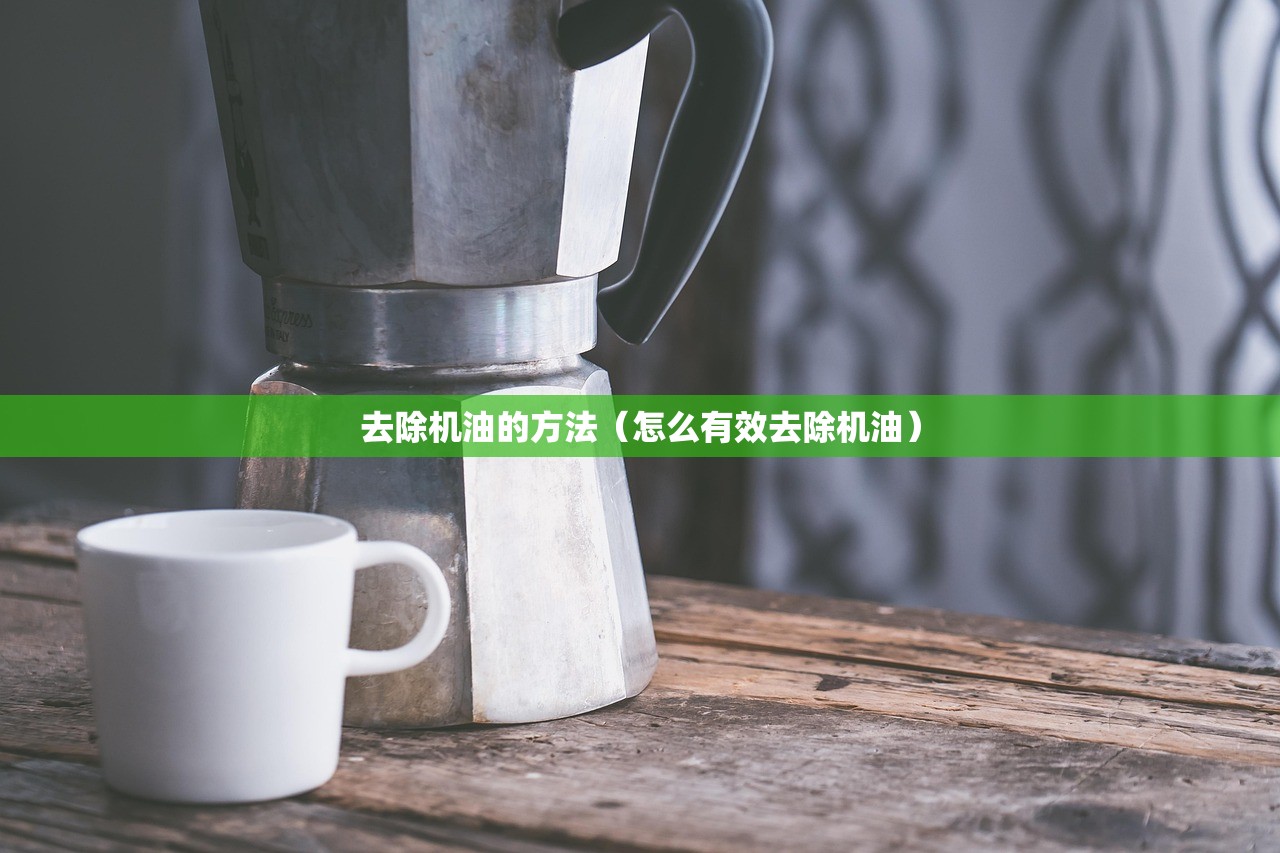 去除机油的方法（怎么有效去除机油）