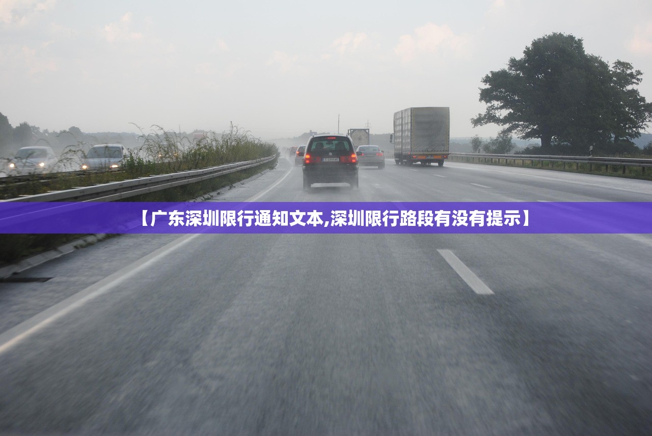 【广东深圳限行通知文本,深圳限行路段有没有提示】