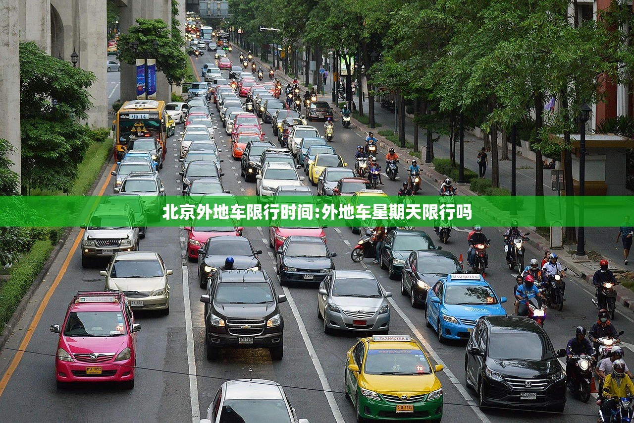 北京外地车限行时间:外地车星期天限行吗