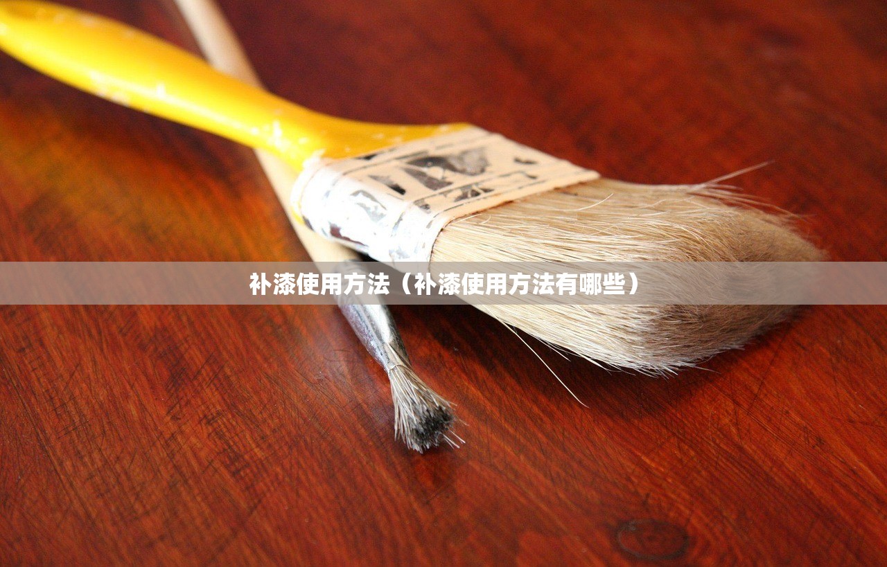 补漆使用方法（补漆使用方法有哪些）