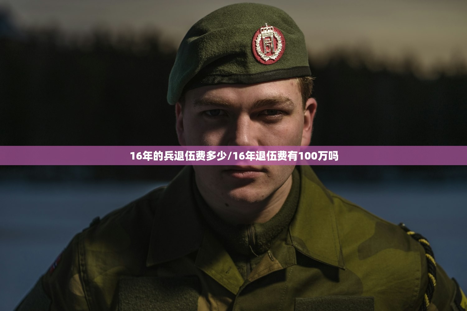 16年的兵退伍费多少/16年退伍费有100万吗