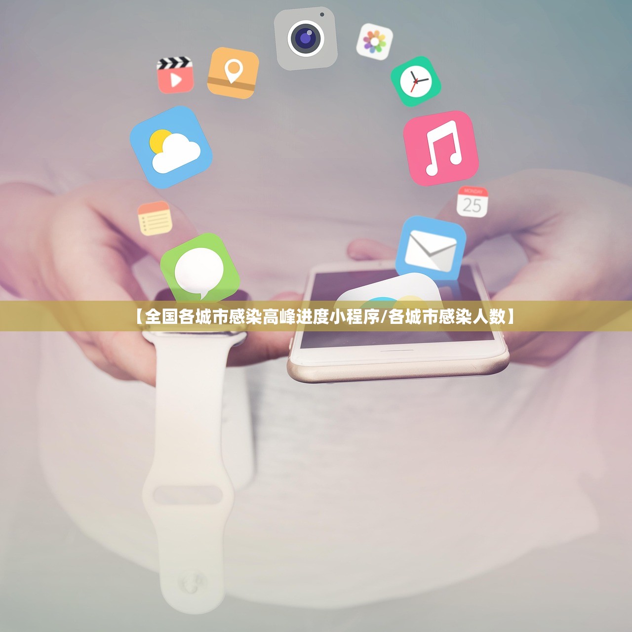 【全国各城市感染高峰进度小程序/各城市感染人数】