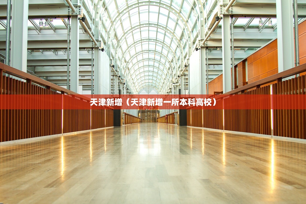 天津新增（天津新增一所本科高校）