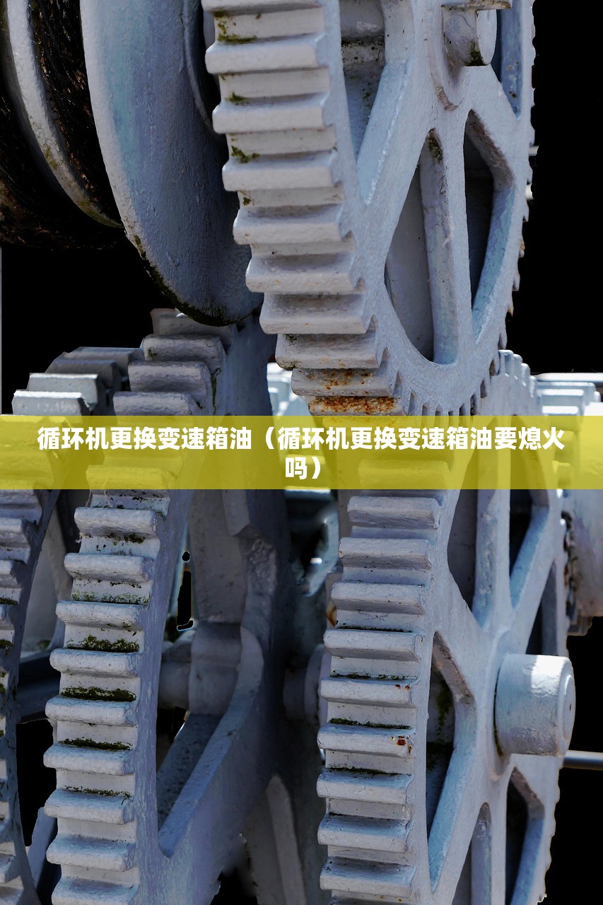循环机更换变速箱油（循环机更换变速箱油要熄火吗）
