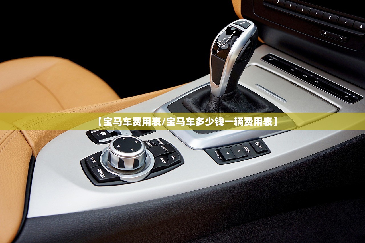 【宝马车费用表/宝马车多少钱一辆费用表】