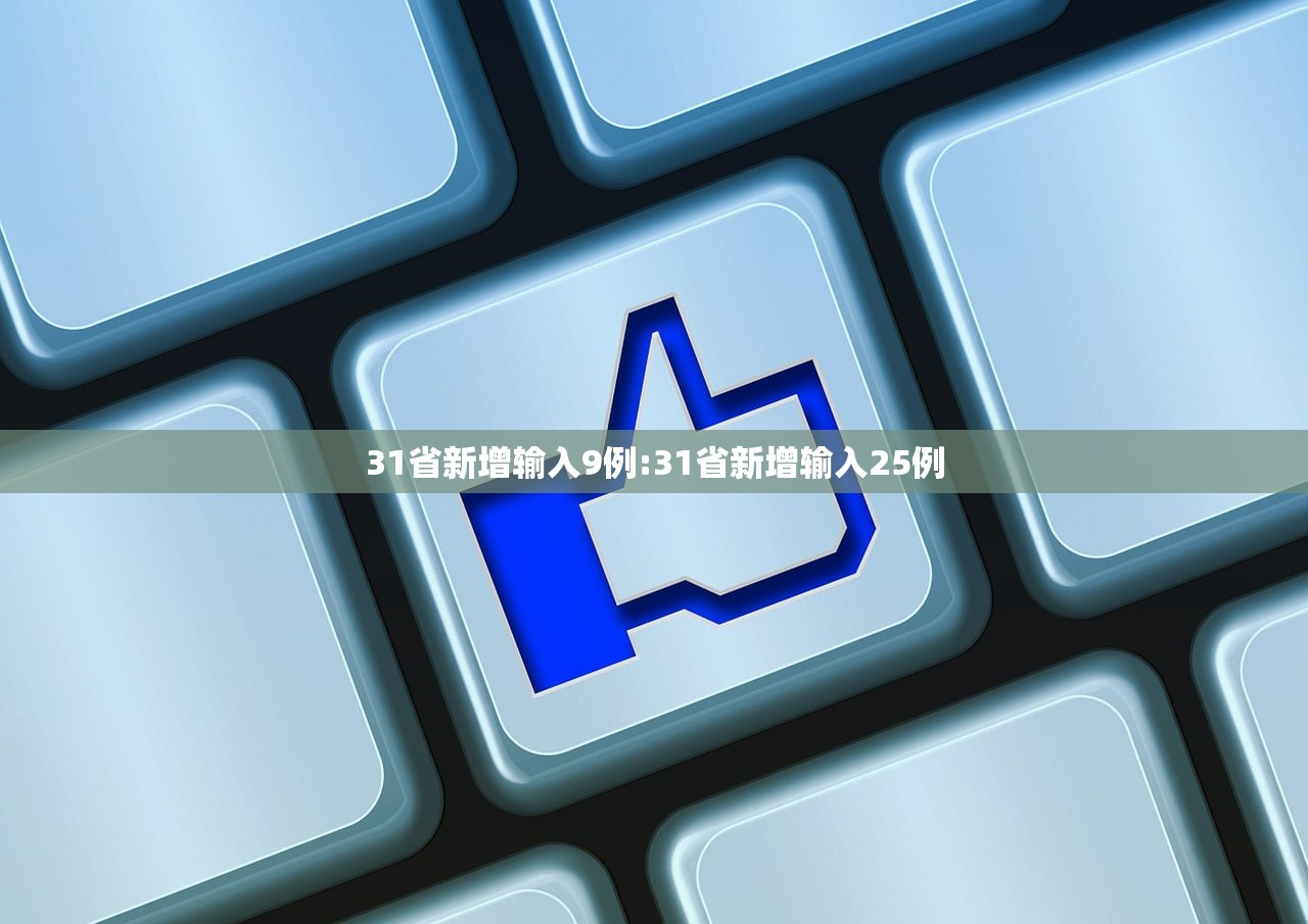 31省新增输入9例:31省新增输入25例