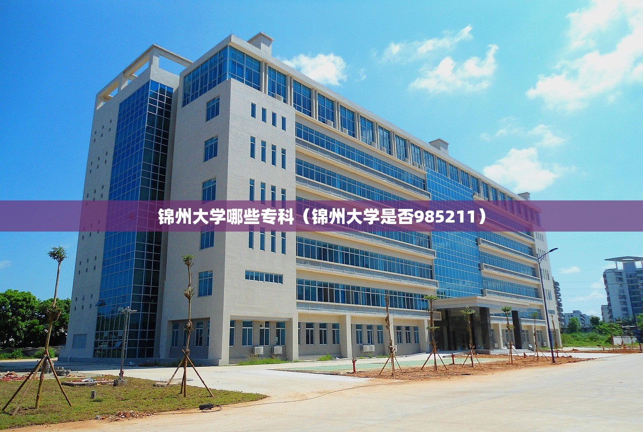 锦州大学哪些专科（锦州大学是否985211）