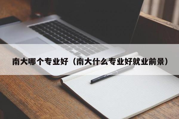 南大哪个专业好(南大什么专业好就业前景)